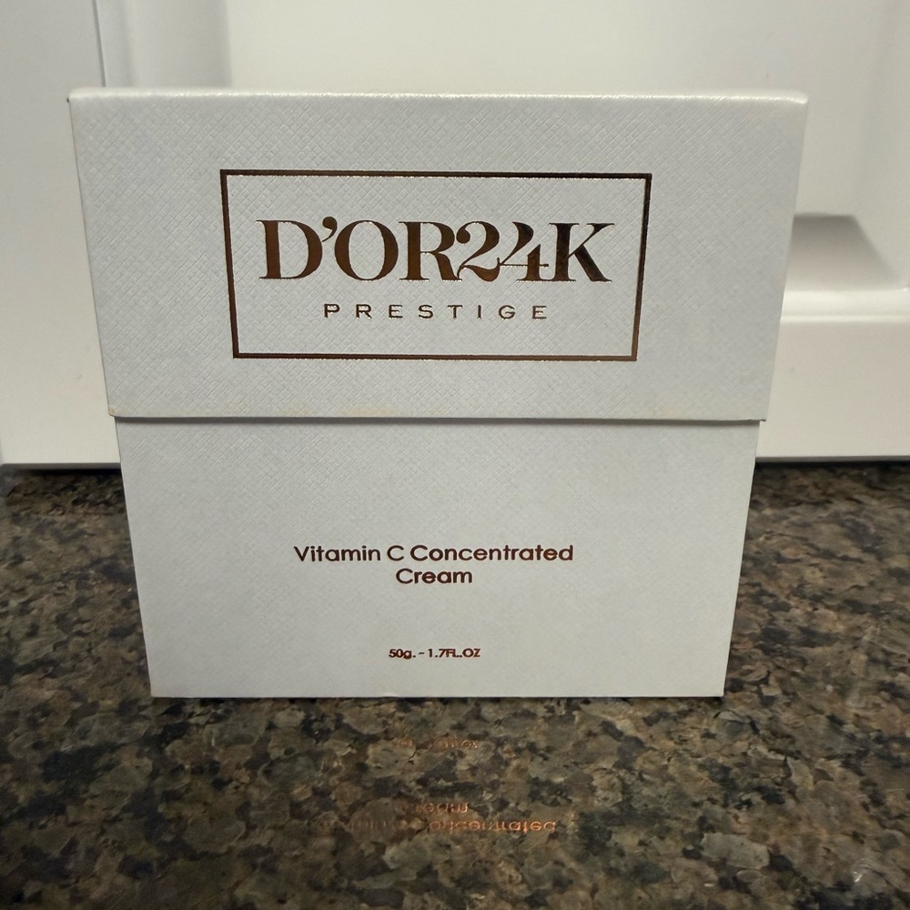 D'OR24K Prestige Vitamin C Concentrated Cream 1.7 fl oz New In Sealed Box